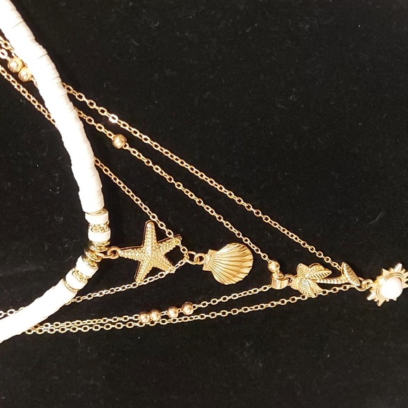 Vintage Fashion Beach Inspired ⛱️ Choker Necklace - Picture 9 of 11